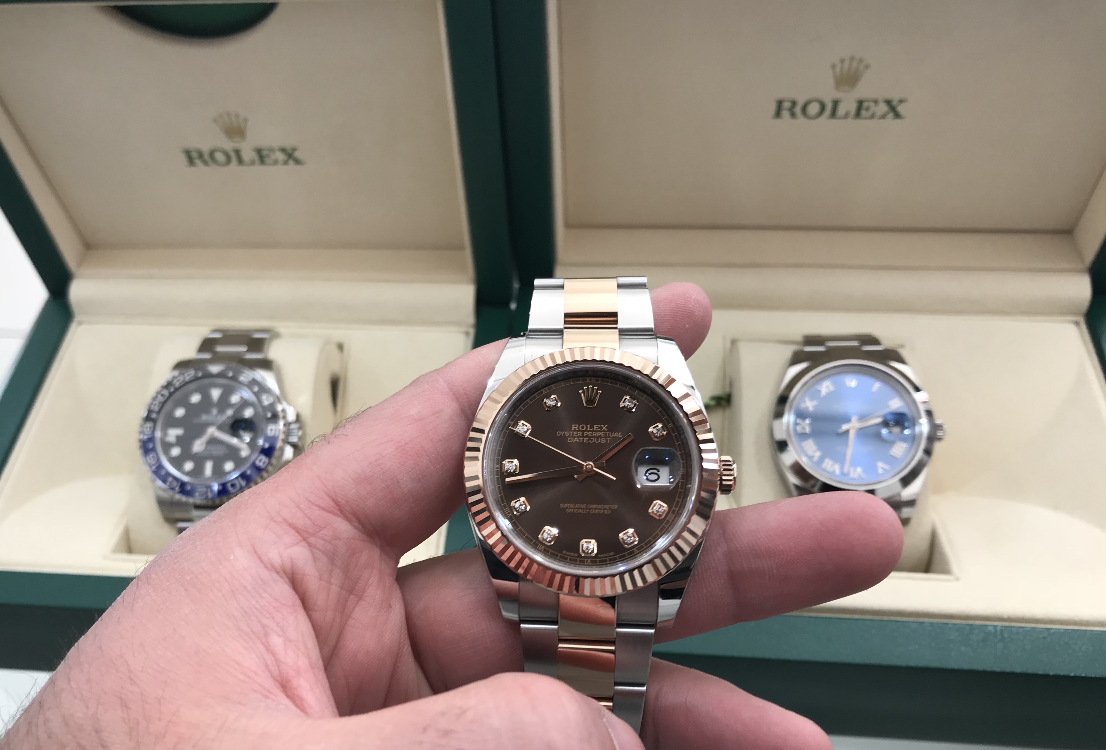 Rolex Datejust 2 Diamond Kadran & Gmt Master 2 Batman