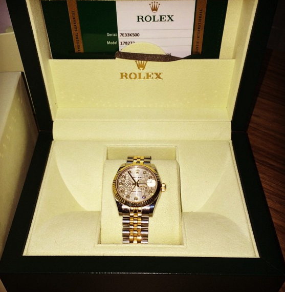 Rolex Datejust 31 mm Çelik Altın 2014