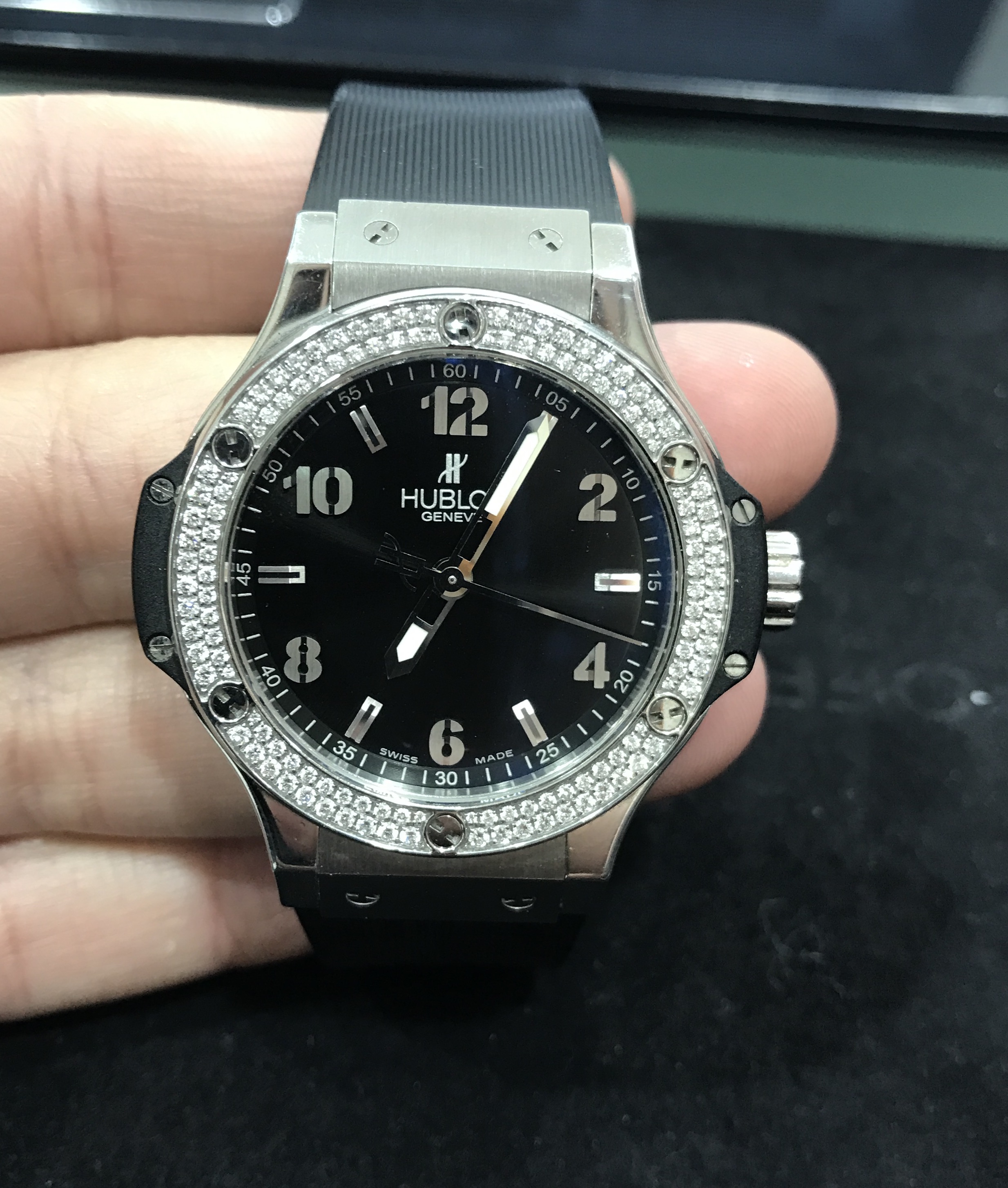 Hublot Big Bang Diamonds 38 mm Steel